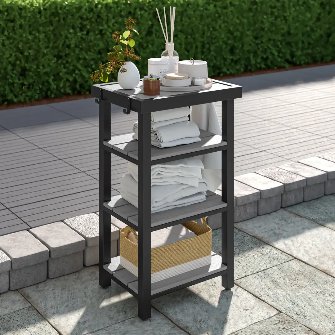 Infinitree Whistler Hot Tub Towel Valet