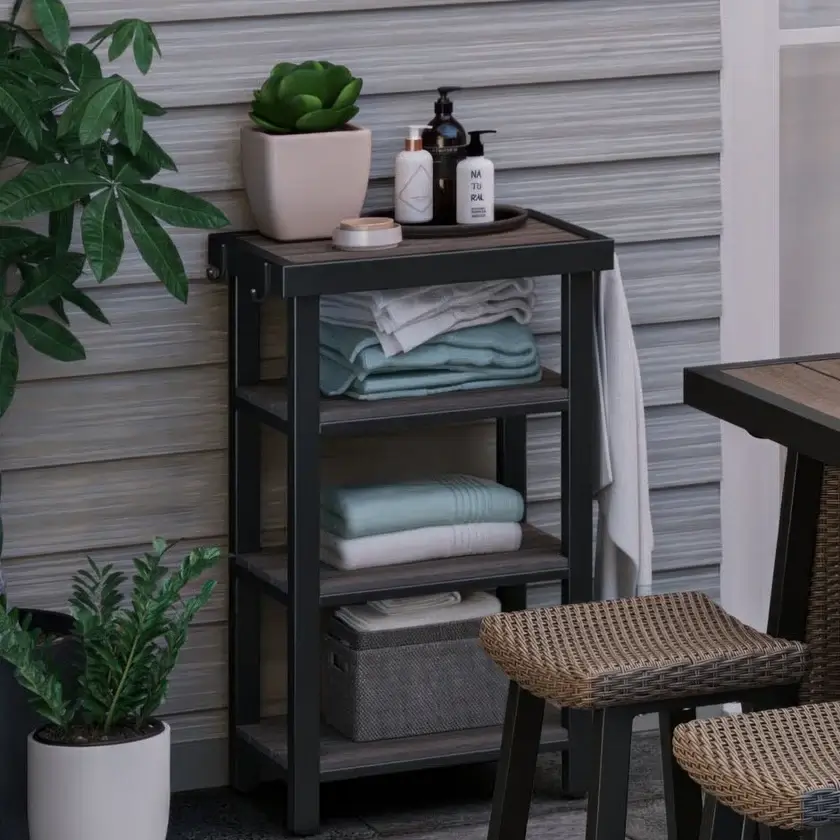 Infinitree Whistler Hot Tub Towel Valet